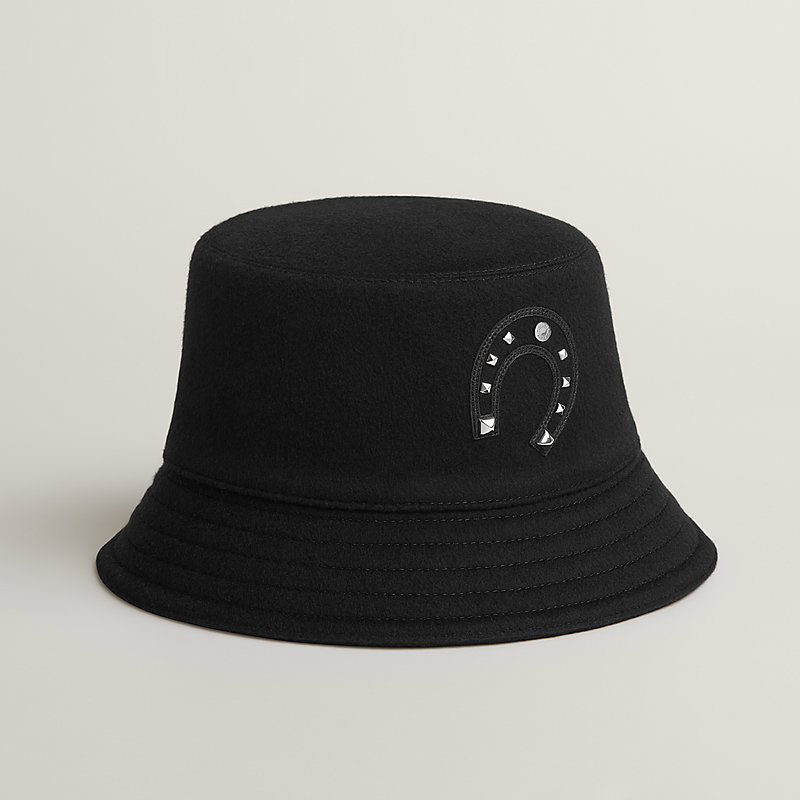 Harper Lucky bucket hat - Black | Hermès USA